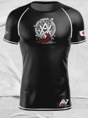 Rashguard Arte-Vital Mooca Jiu-Jitsu manga curta
